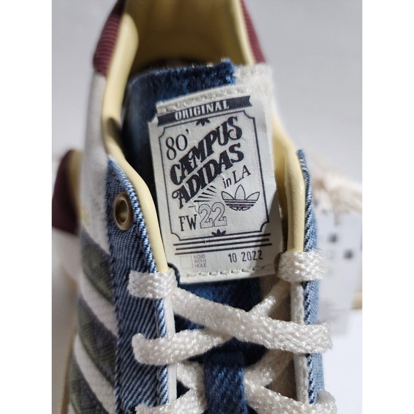 New Adidas Originals Los Angeles LA City CAMPUS 80s Sneakers GY4598 Men Size 9 main image 6